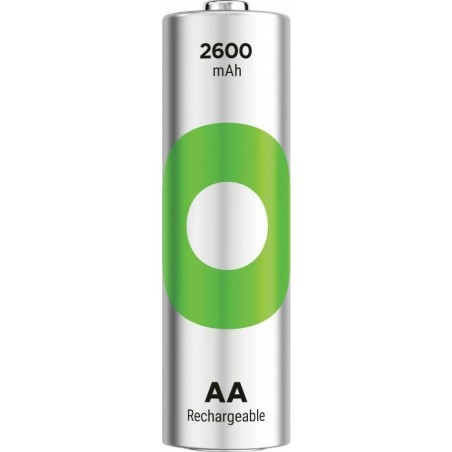 GP Recyko AA-battery 2600mAh - Powerful, Eco-Friendly Rechargeable Energy Solution